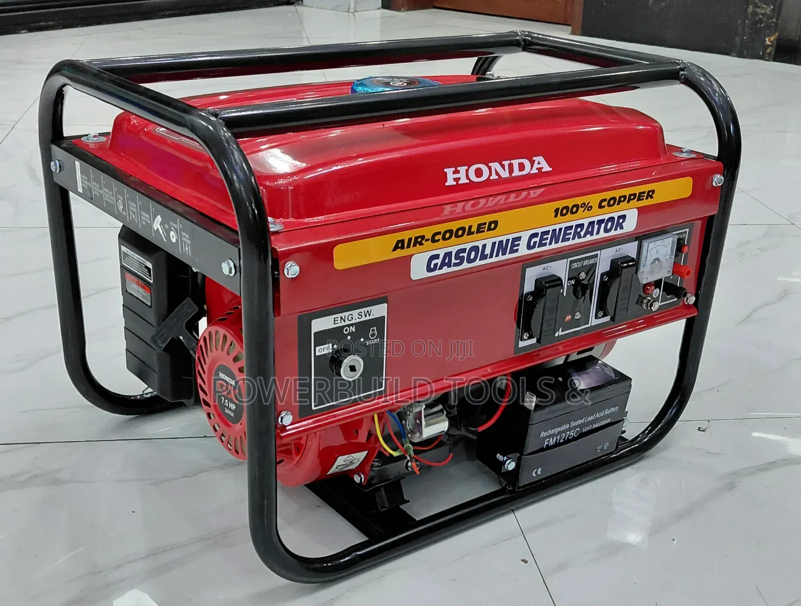 Honda 5.5kva Aircooled Gasoline With Keystart