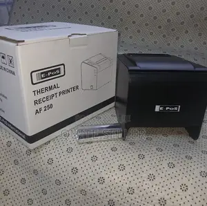 New Epos Af-250 Desktop Receipt Thermal Printer - With Ethernet Port.