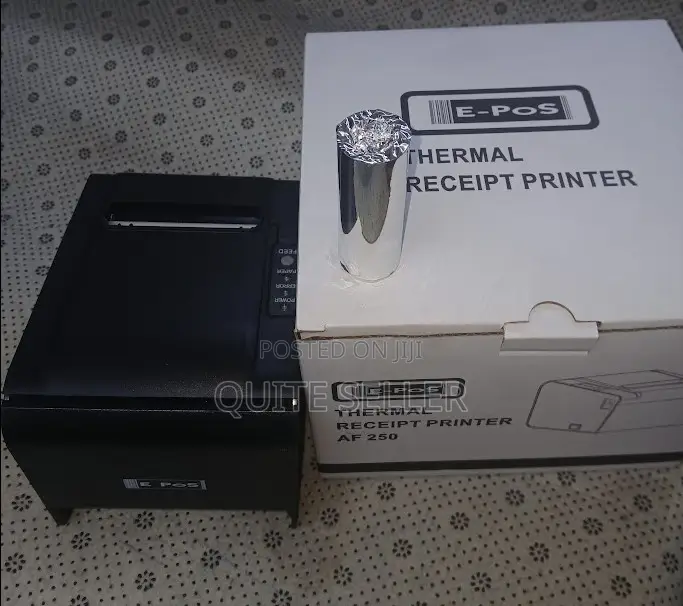 Epos Thermal Printer Af-250 - Low Noise Optional Auto Cutter Desktop