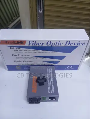 1000 Base Dual Fiber Multimode Media Converter