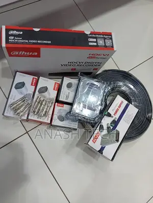 Specialised 8 Channel Dahua Complete Cameras Kit With Night Vision