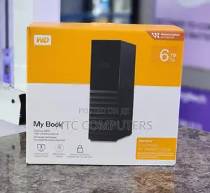Wd My Book Duo External Desktop Raid Storage Hard Drive 6tb