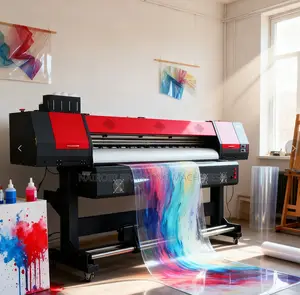1.8m Large Format Printing Machine - Single Piece Xp600 Printheads
