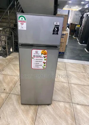 Smart Pro Sfr-210-dt-i Double Door Refrigerator, 170l - Silver