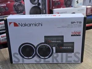 Nakamichi 100watts Peak Power Powerful Dome Tweeters- A Pair