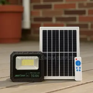100w Solar Flood Light Energy Saving Automatic Control Ip66 Rated