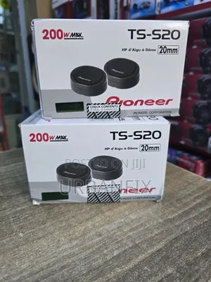 Original Pioneer Ts-S20 200watts Dome Powerful Tweeters- A Pair