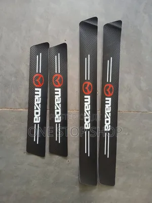 4pcs Mazda Door Antiscratch Step Stickers