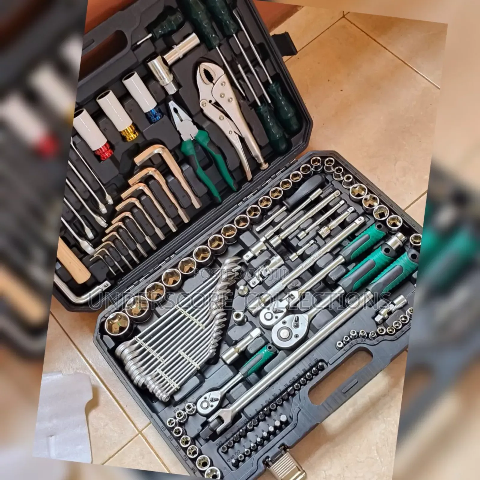 142+2 PCS Mechanical. Toolbox