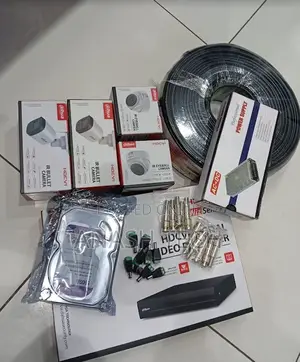 Dahua CCTV 4 Camera Set Full Package Kit Approved 4 1080p