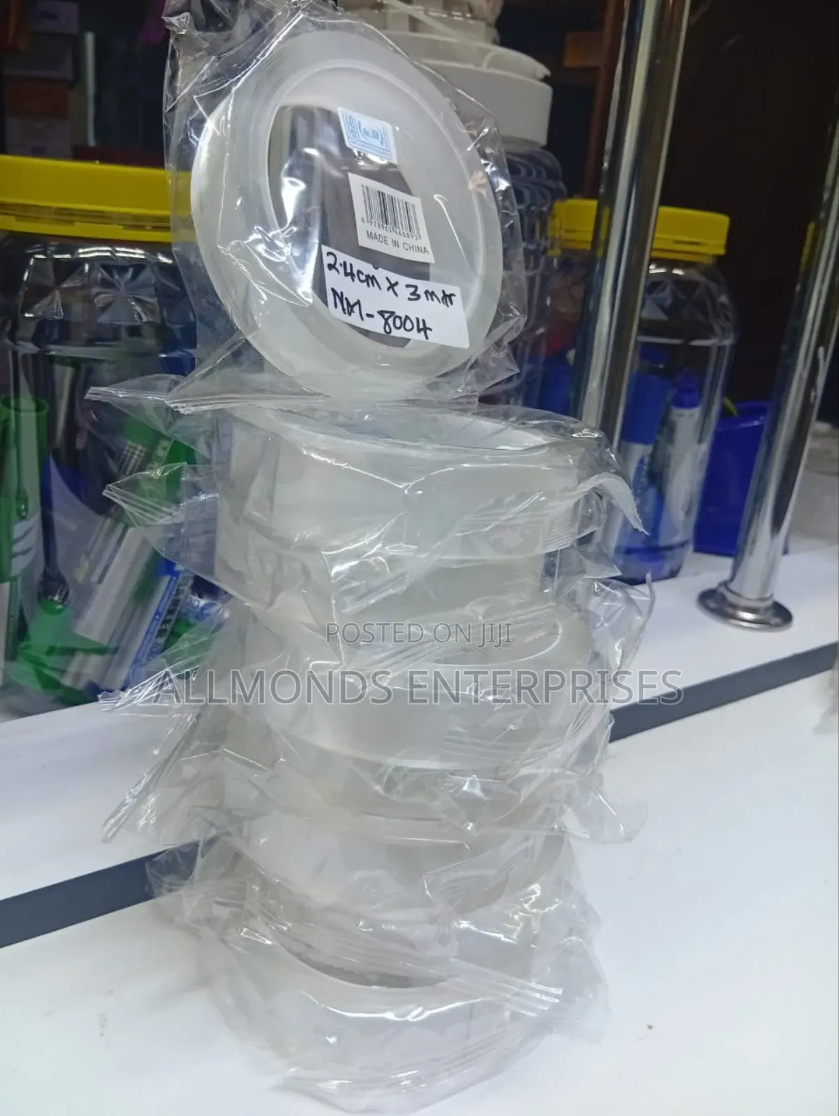 1 Inche Clear Double Sided Tape 2.4cm by 3metres