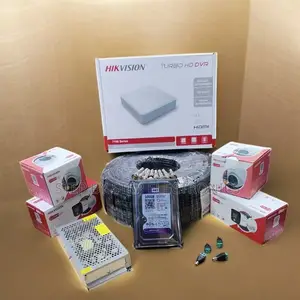 Hikvision 1080p 2mp Smart Hybrid 4 Cameras Kit With Voice Recording