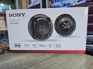 Sony 6.5 Inches 270 Watts Round Midrange Speakers- A Pair