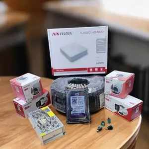 Hikvision 1080p 4 Cameras Kit Full Hd Smart Hybrid Audio CCTV System