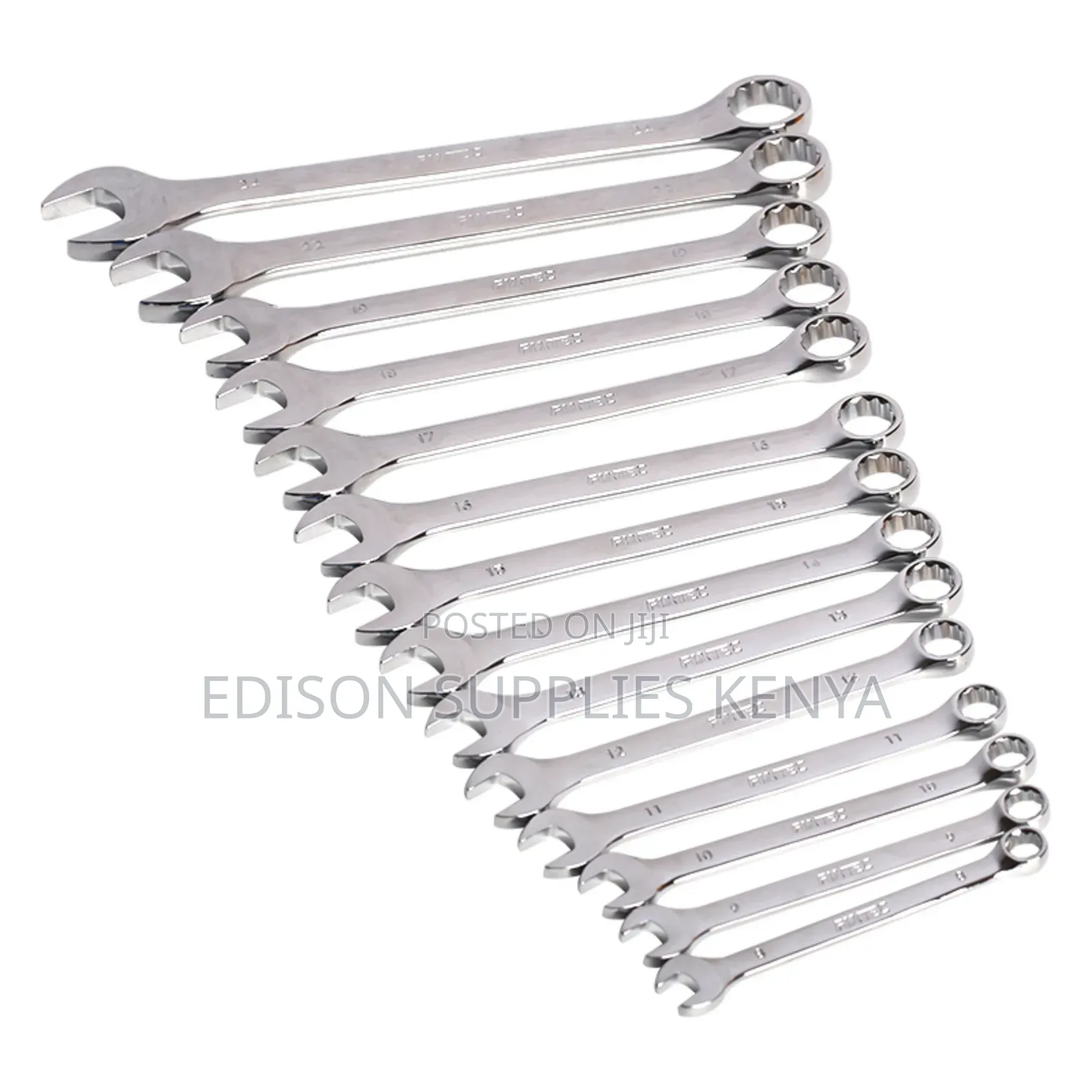 Combination Spanner Set 14pcs Fixtec Combination Spanners Wrench Set