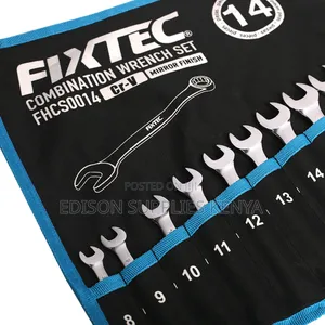 Combination Spanner Set 14pcs Fixtec Combination Spanners Wrench Set
