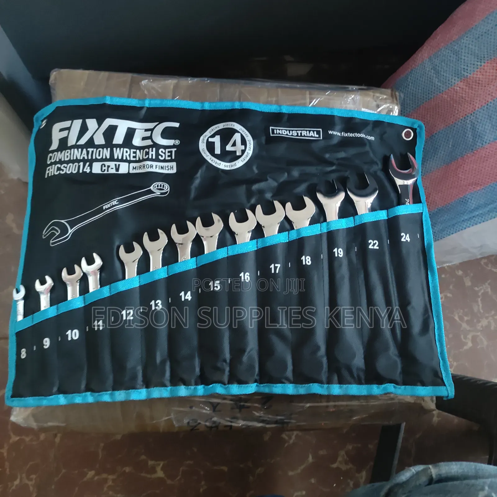 Combination Spanner Set 14pcs Fixtec Combination Spanners Wrench Set