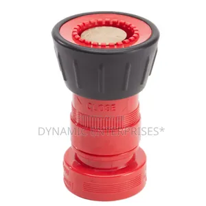 Red Thermoplastic Fire Hose Nozzle