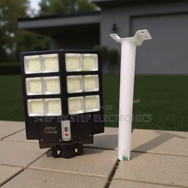Remote Controlled 1000w Solar Street Light High Quality Long Lasting