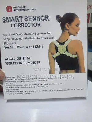 Back Posture Corrector With a Magnetic Massager