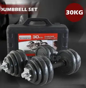 Chrome Dumbbell 30 Kg