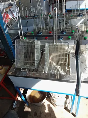 Double Well Deep Fryer, Ready for Sale