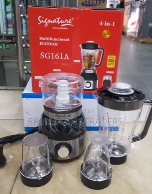 “Signature Series 4-in-1 Blender: One Machine, Endless Possibilities”