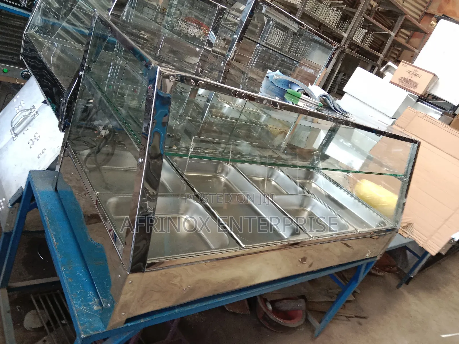 6 Inserts Snacks Display, Electric With Gn Food Holding Inserts