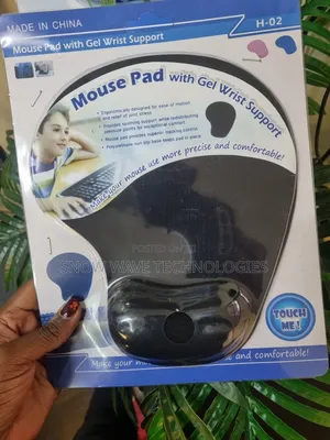 Mousepad With Gel Wrist Support