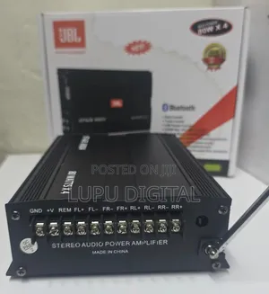JBL Stage A8004 Car Amplifier 4-Channel Bluetooth Stereo Audio Power
