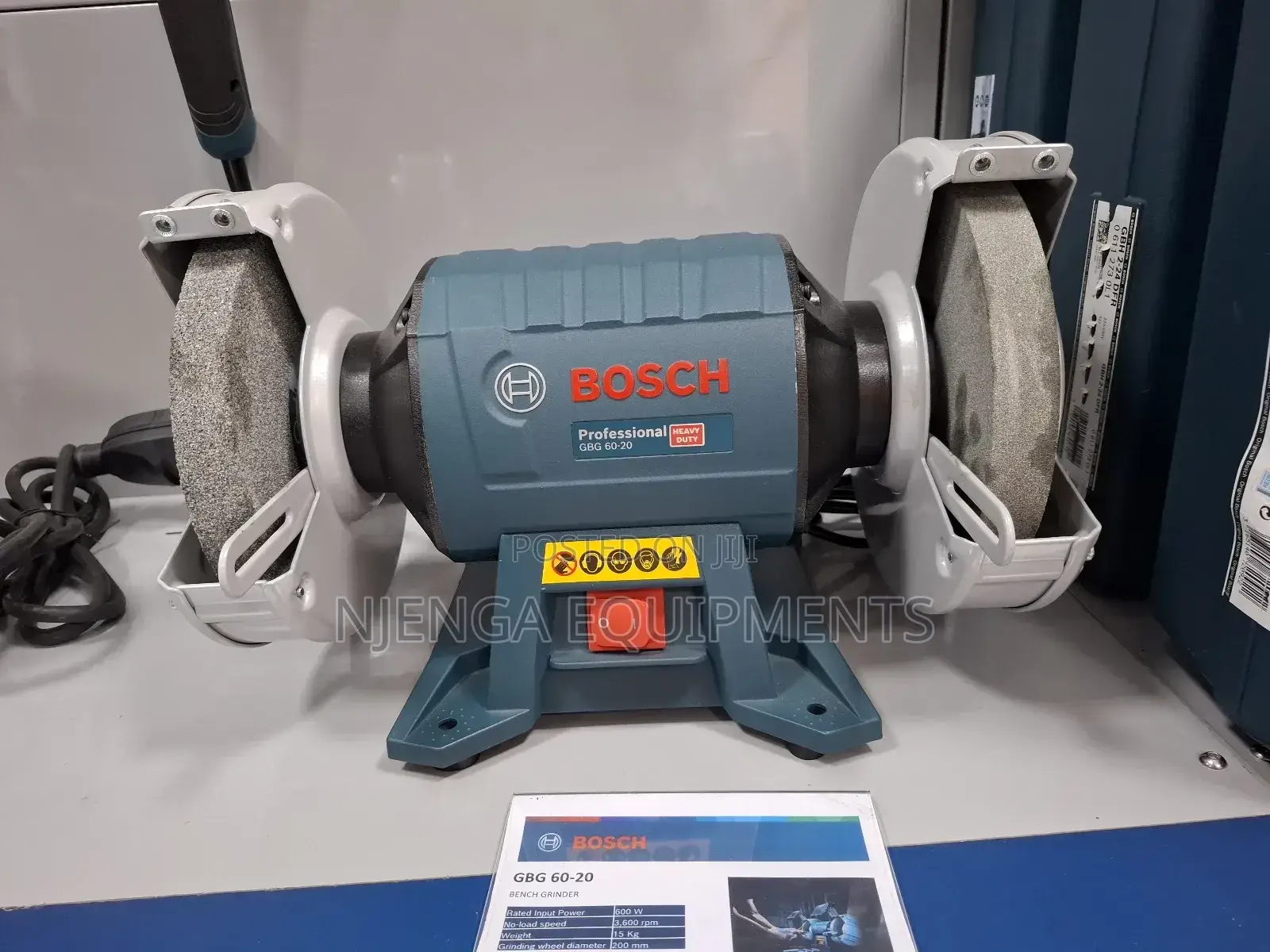 Bench Grinder Bosch Gbg 60-20 Professional