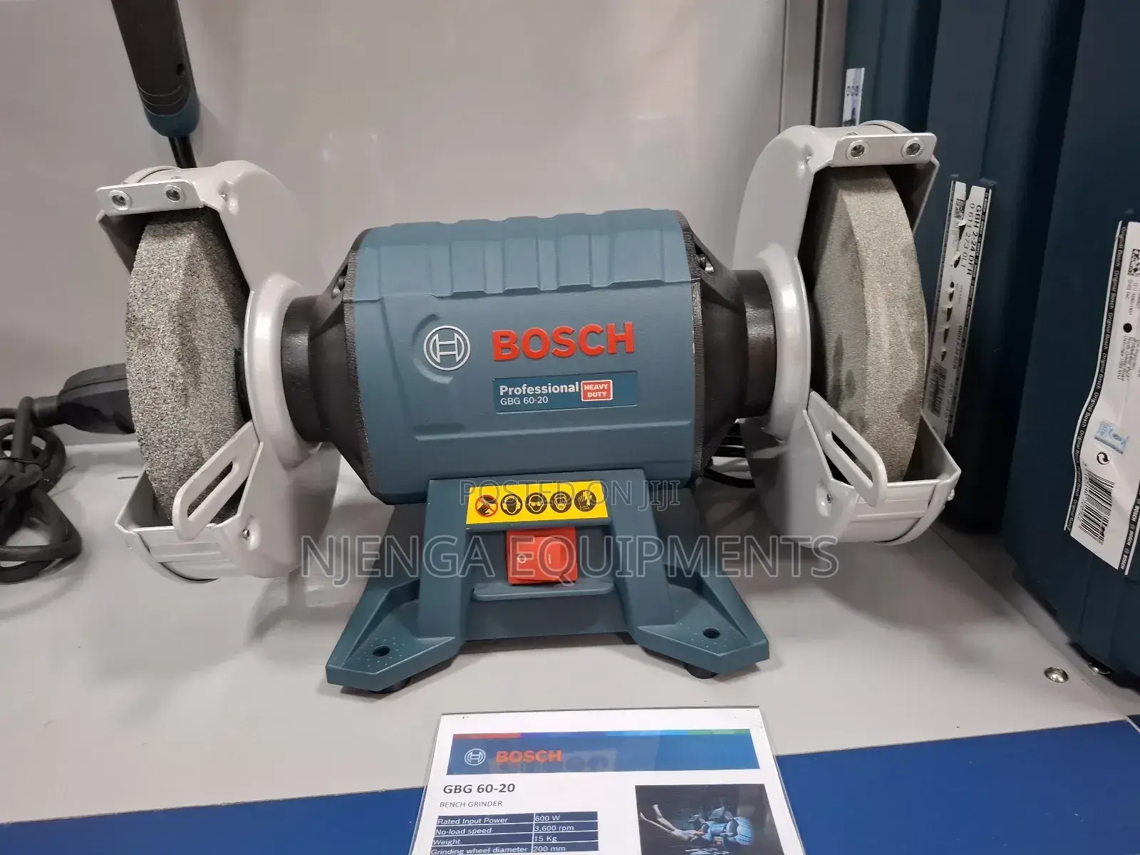 Bench Grinder Bosch Gbg 60-20 Professional