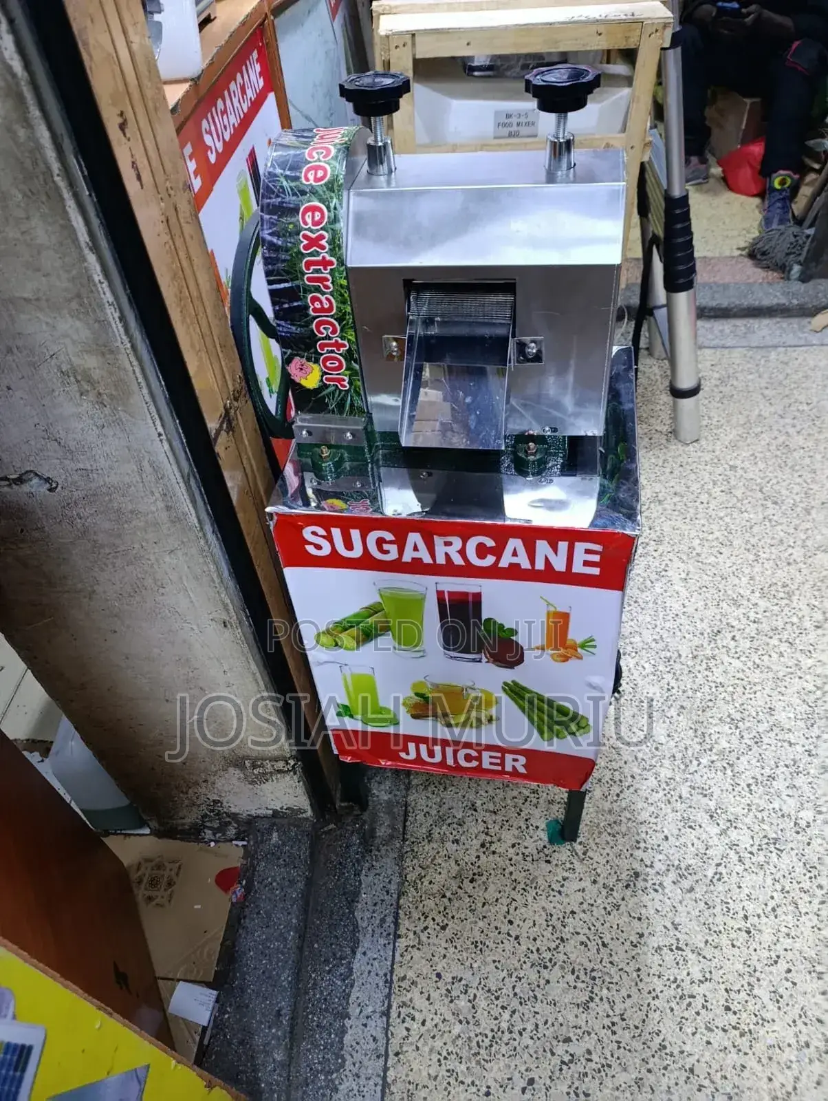 Commercial Sugarcane Crusher Juicer Machine -Complete