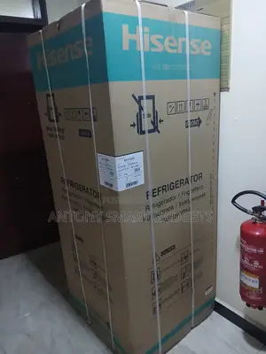 Hisense Fridge 424l Double Door Silver Ref418dr