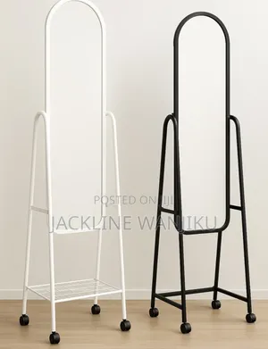 Dressing Mirror 36cm With Wheels