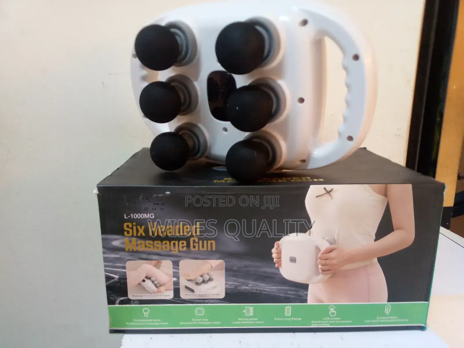 Massage Gun Machine. Six Headed Massagegun