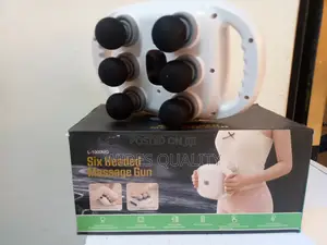 Massage Gun Machine. Six Headed Massagegun