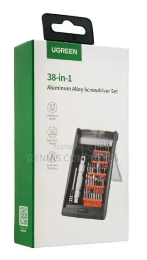 Ugreen Aluminium Alloy Screwdriver (38-in-1) Set -Cm372