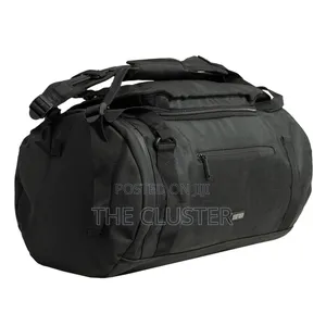 Black Heavy Duty Travelling and Gym Bags