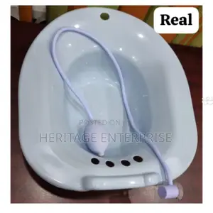 Postpartum Sitz Bath Basin And Hand Pump