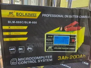 BLM-866 Fast Smart Battery Charger for Cars Motorcycles