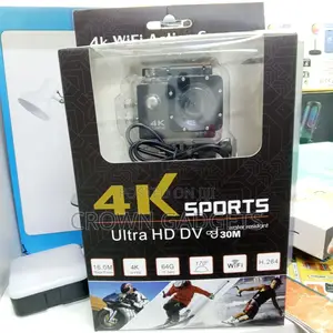  Wifi Action Camera With Waterproof Case Wide-Angle Lens