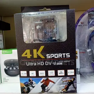  Wifi Action Camera With Waterproof Case Wide-Angle Lens