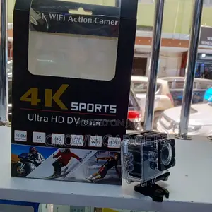 Waterproof Action Camera With 170° Wide-Angle + Wifi