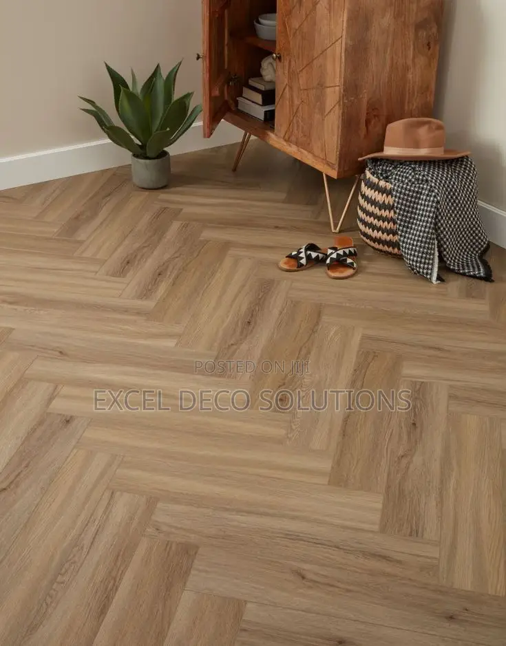 High-End Herringbone Vinyl SPC – Perfect for Home Interiors