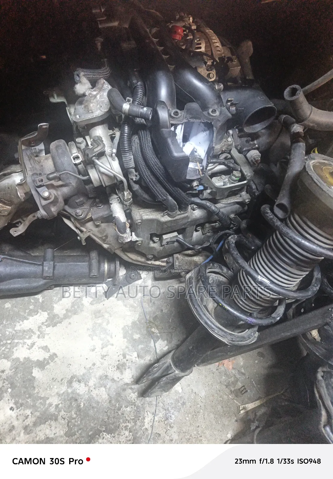 Subaru Sh Turbo Complete Engine