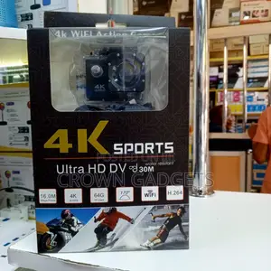 Waterproof Sports Camera | 170° Wide Lens + Wifi