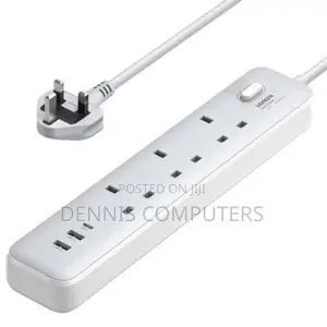 Ugreen Surge Protector Power Strip 6ac Outlets+ 65w 2a2c Uk 2m S551