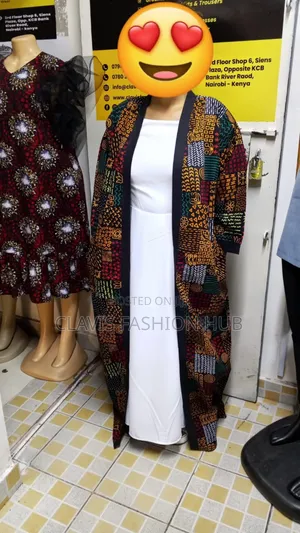 Free Size Ladies Kitenge Kimonos