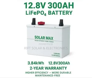 300ah - 12v Solarmax Lithium Ion Heavy Duty Solar Battery for Offgrid